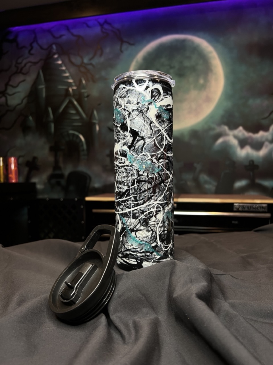 Teal Grandiose UV Tumbler