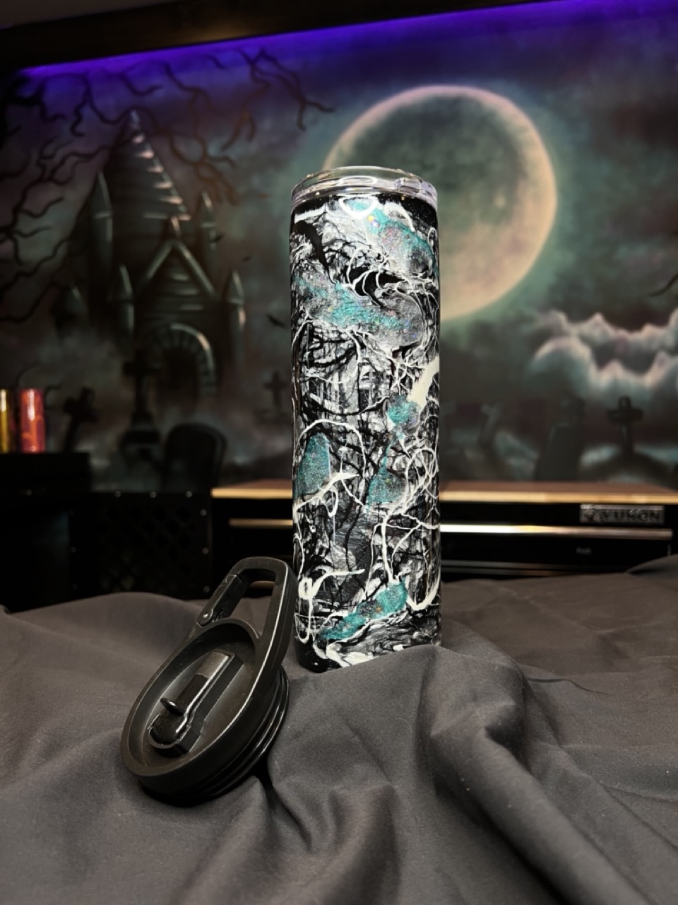 Teal Grandiose UV Tumbler - Image 2